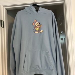 Disney Mickey Mouse Light Blue Sweatshirt
